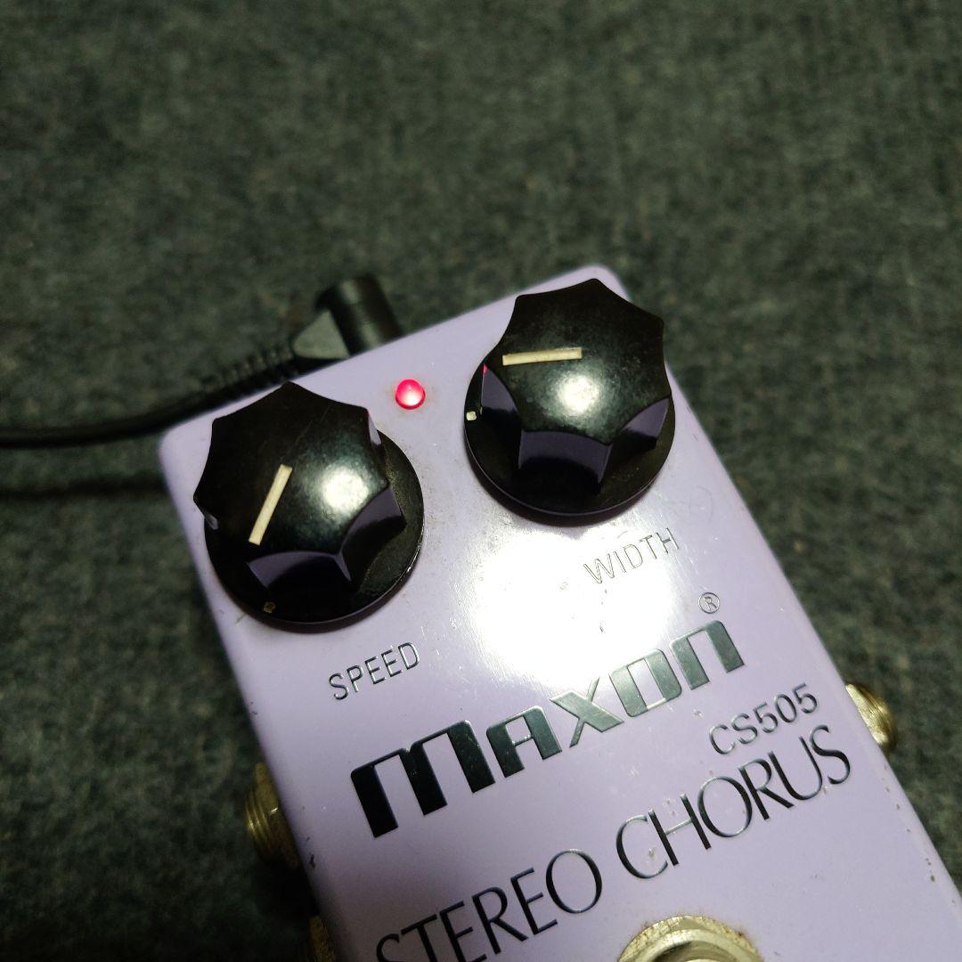 【出品1/31迄】Maxon CS505 Stereo Chorus コーラス