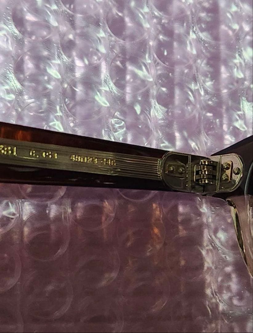 EYEVAN7285 351 c.353　GREY RED MIRROR付き