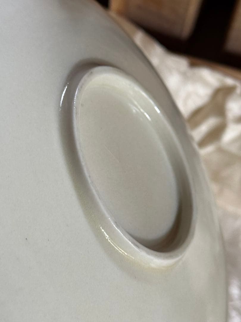 ‼️早速半額‼️リサイクルFORT‼️旧家から直送唐物③‼️中国の定窯龍文皿‼️状態極美品