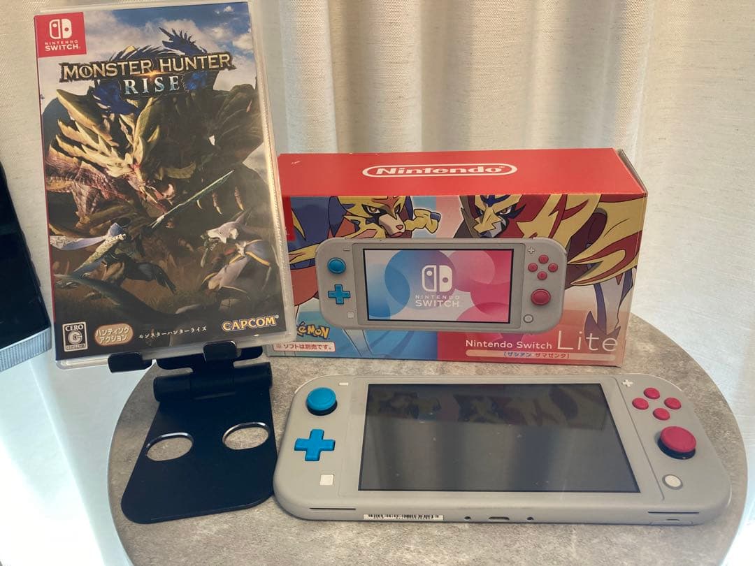 【すぐにプレイ可能❗️】 switch lite ポケモン ＋モンハンライズ
