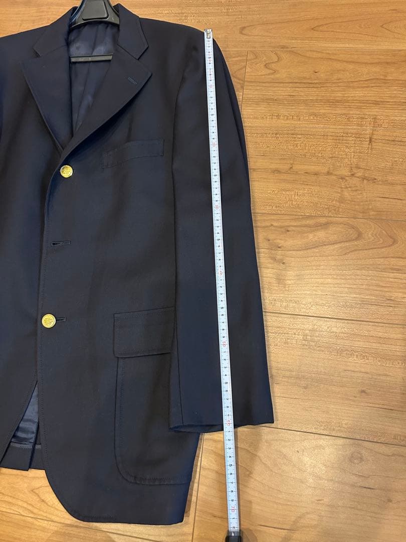 J.PRESS ジェイプレス AB7 紺ブレザージャケット 金ボタン 180