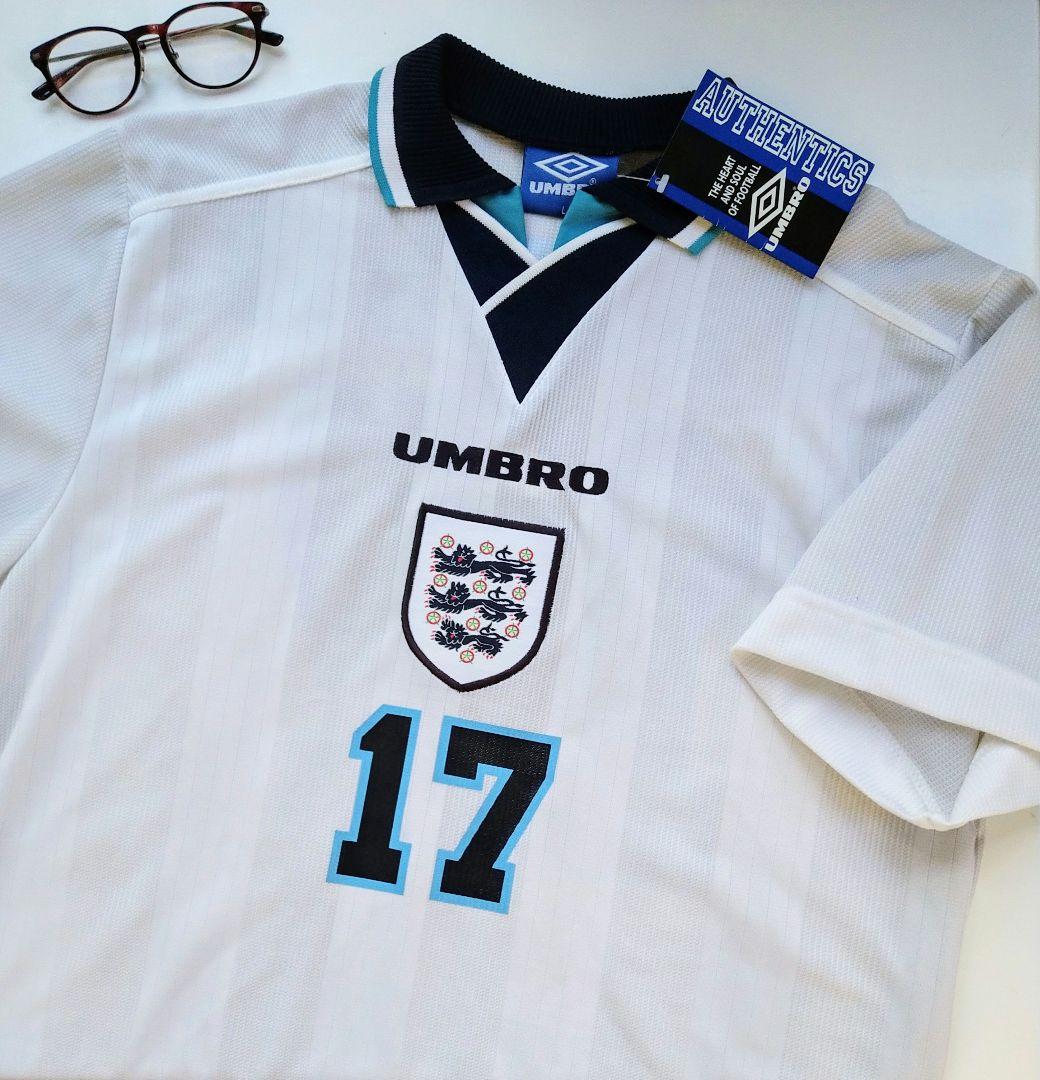 タグ付き未使用【UMBRO】イングランド代表96（H）#17 McMANAMAN