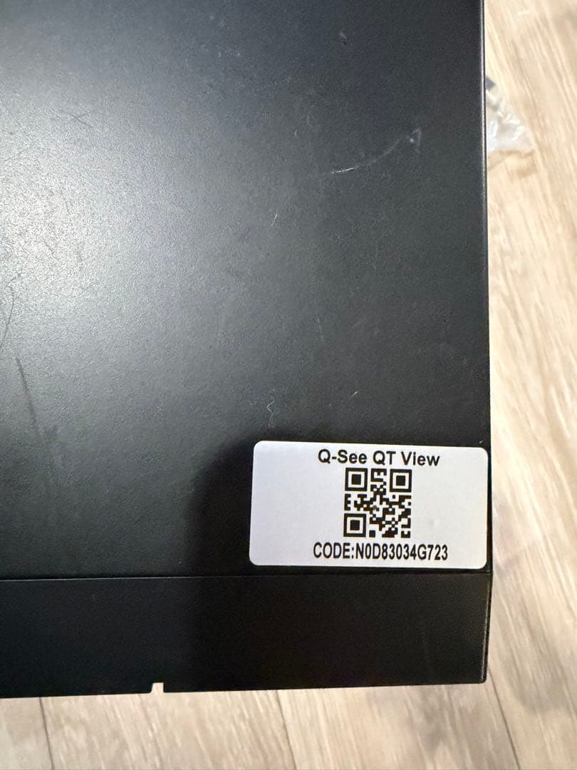 Q-See QT View 防犯カメラシステム 4台セット