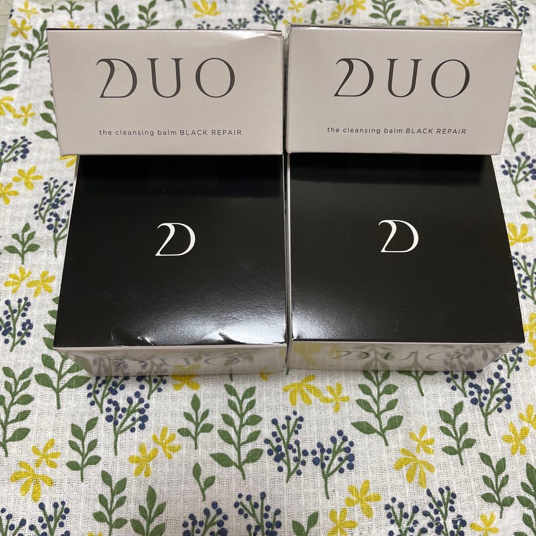 【本日限定】DUO クレンジングバーム BLACK REPAIR 90g×4個