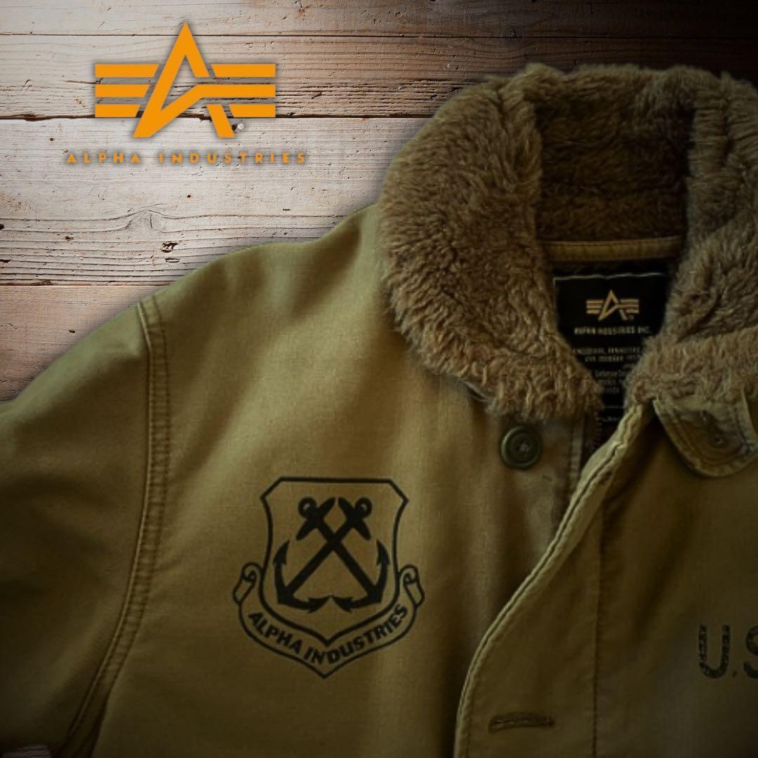 『超希少◎』ALPHA INDUSTRIES SEAL TEAMデッキジャケット