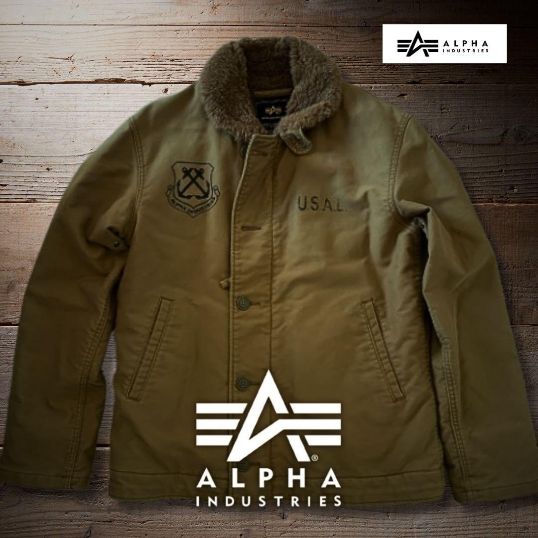 『超希少◎』ALPHA INDUSTRIES SEAL TEAMデッキジャケット