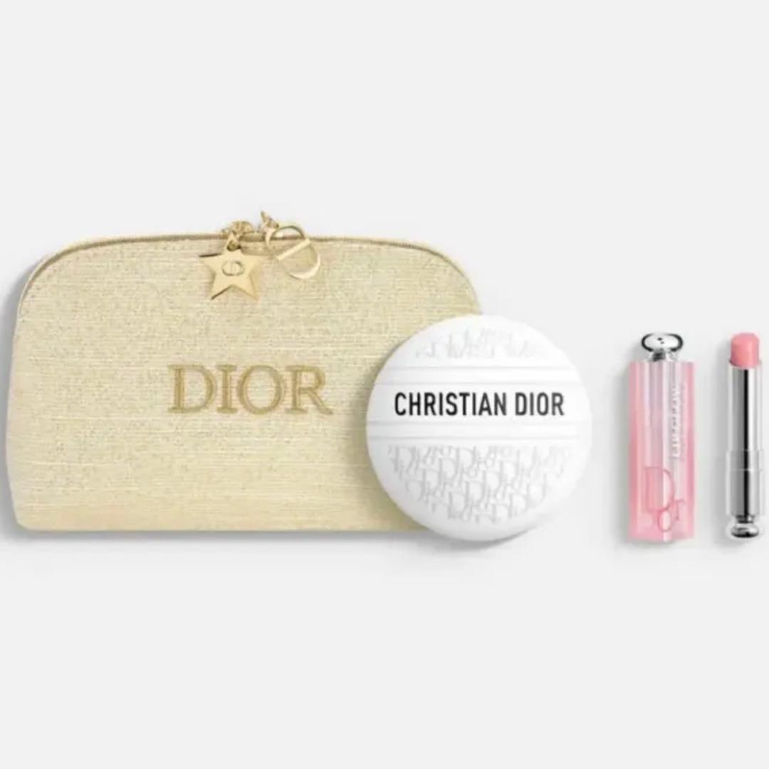 ディオール クリスマスコフレセット ゴールドポーチ
