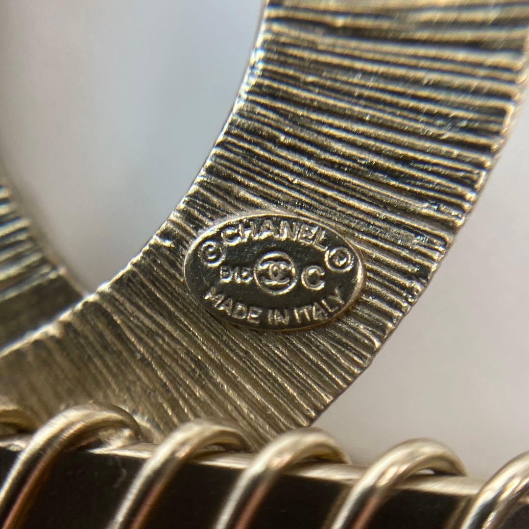 美品 シャネル CHANEL ココマーク ラインストーン ヘアコーム B15C.