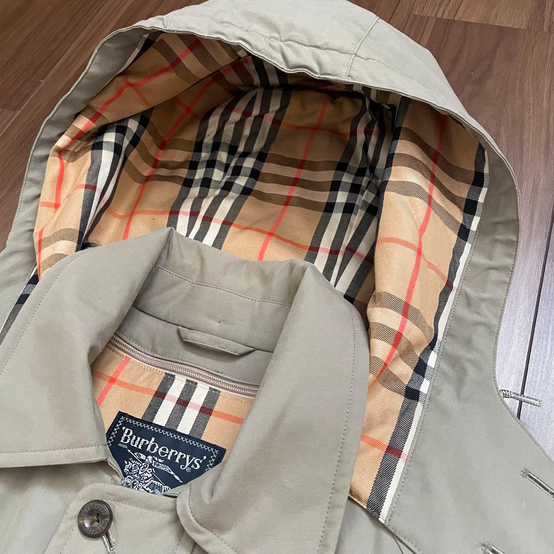 Burberry's★モッズコート★ライナー★ダウン★ノバチェック★オリーブ★L