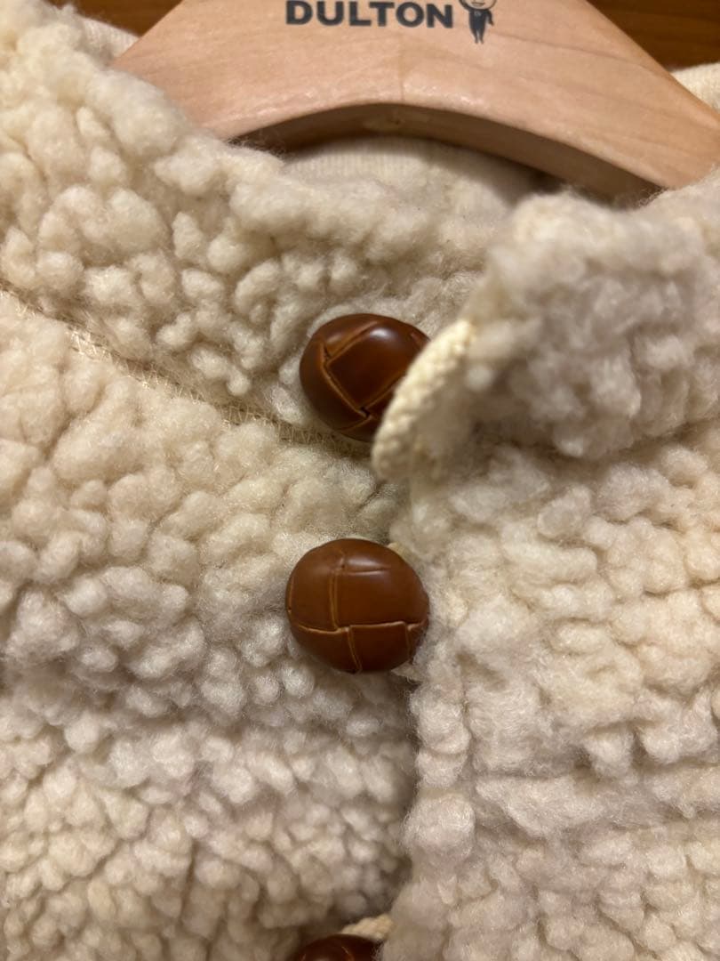 K*K様 Gymplehx フード付きボアベスト ホワイト