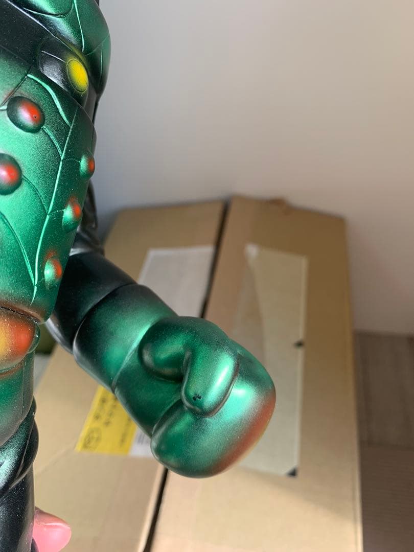 ビガロイド REAL HEAD 真頭玩具 怪獣軒 モビル獣 グリーン