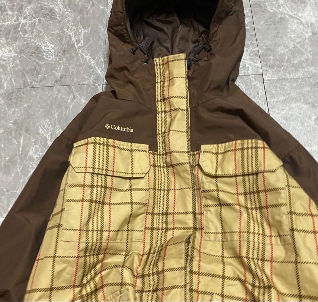 ビ*パ様 Columbia チェック柄ナイロンジャケット