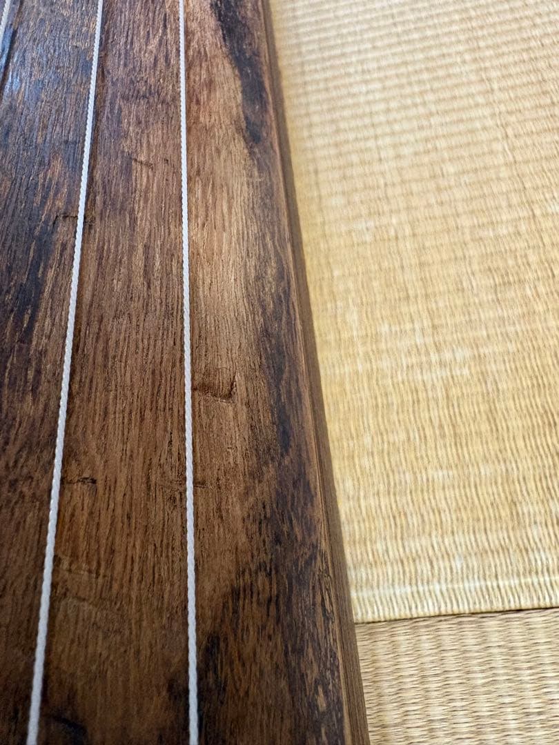 【kei様】専用 紅木仕上げ 金口前（銘有り）蒔絵 並甲 ベタ巻 13絃 琴