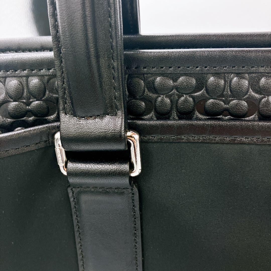 【ほぼ新品•タグ付き】コーチ　2way ビジネスバッグ　F71118