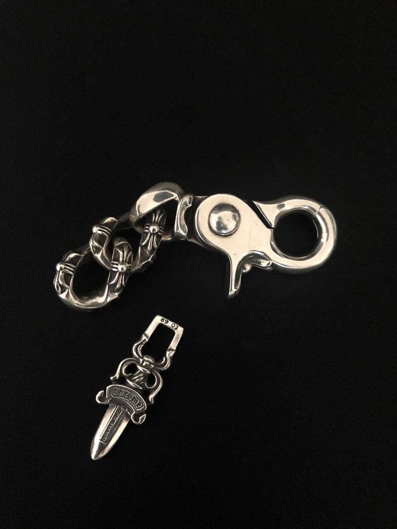 み*✨様 【目玉出品】クロムハーツショートファンシーチェーン2リンク》リングなし