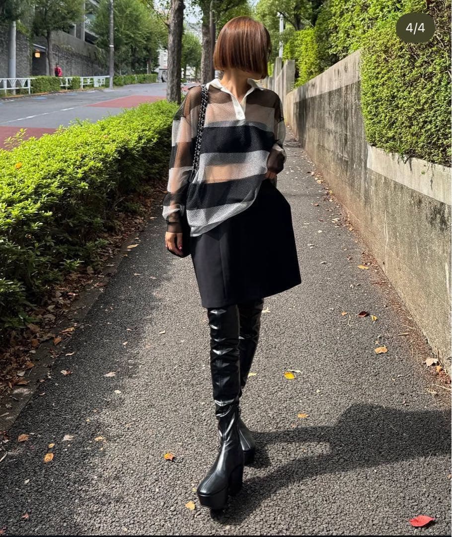 シーニュ cygne ラガーシャツ