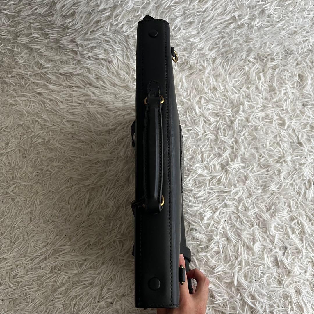 ポロラルフローレン ヘリテージ ブリーフケース ビジネスバッグ 黒 2way