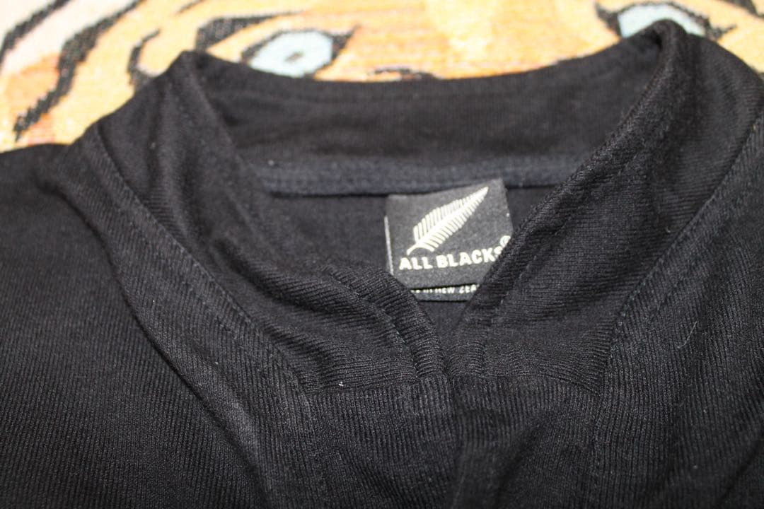 「希少」　adidas ALL BLACKS ラガーシャツ　2003年