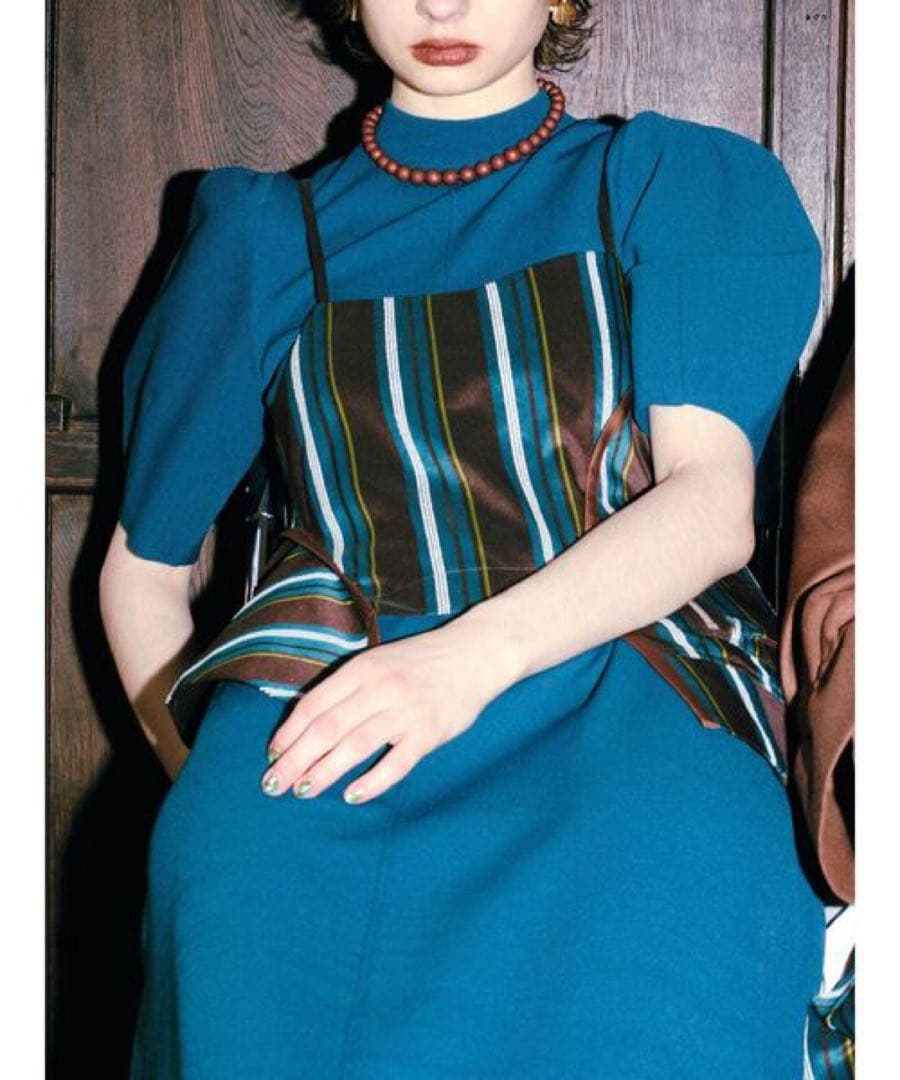 試着のみ！マルチストライプキャミソール