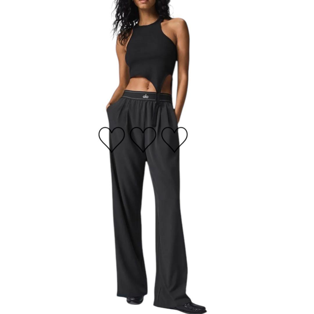 Alo Yoga パンツ ボトム スーツアップ トラウザー　アローヨガ　Mサイズ