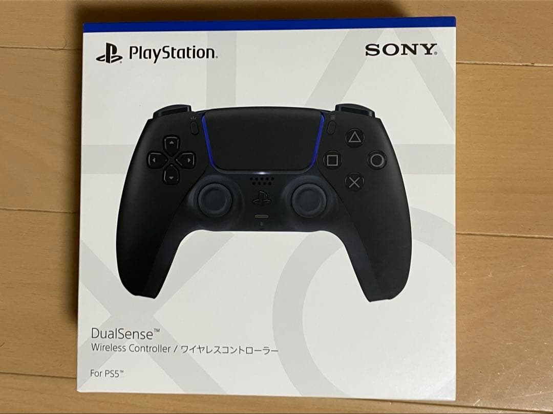 PS5 DualSense ワイヤレスコントローラー　ミッドナイトブラック