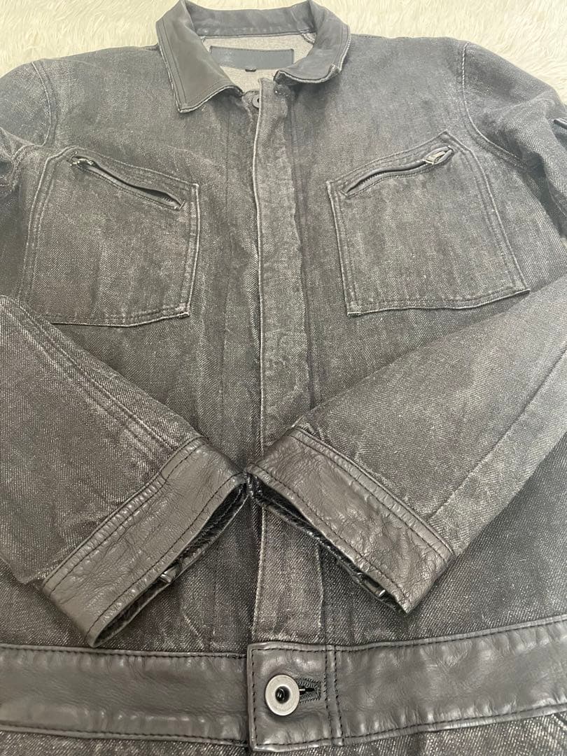 BACKLASH バックラッシュ デニム オールインワン ツナギ つなぎ 黒L