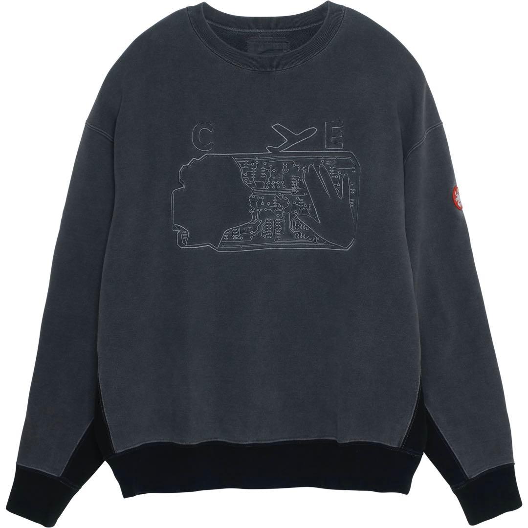 C.E CAVEMPT シーイー EMB DEPART CREW NECK L