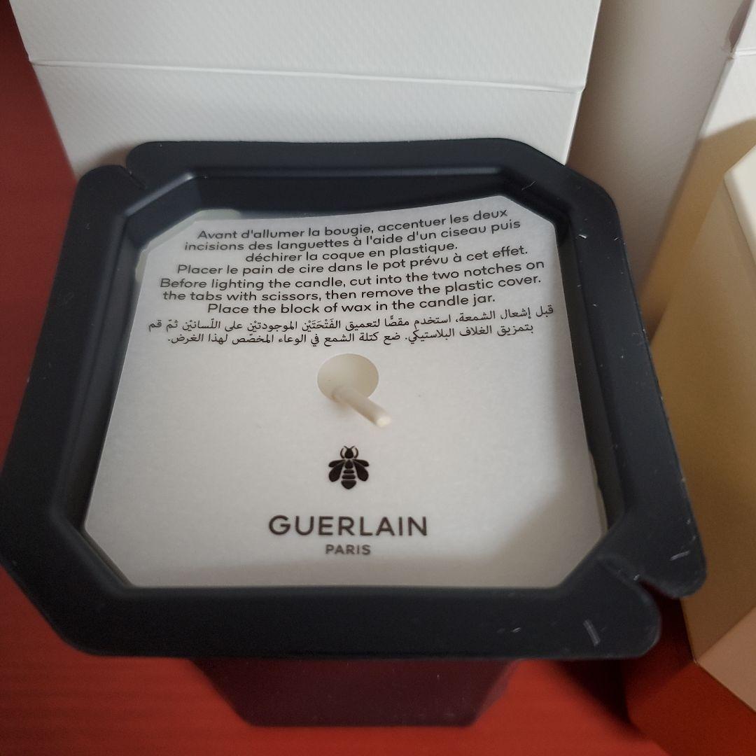 新品◆ GUERLAIN ゲランのキャンドルとキャンドルホルダー