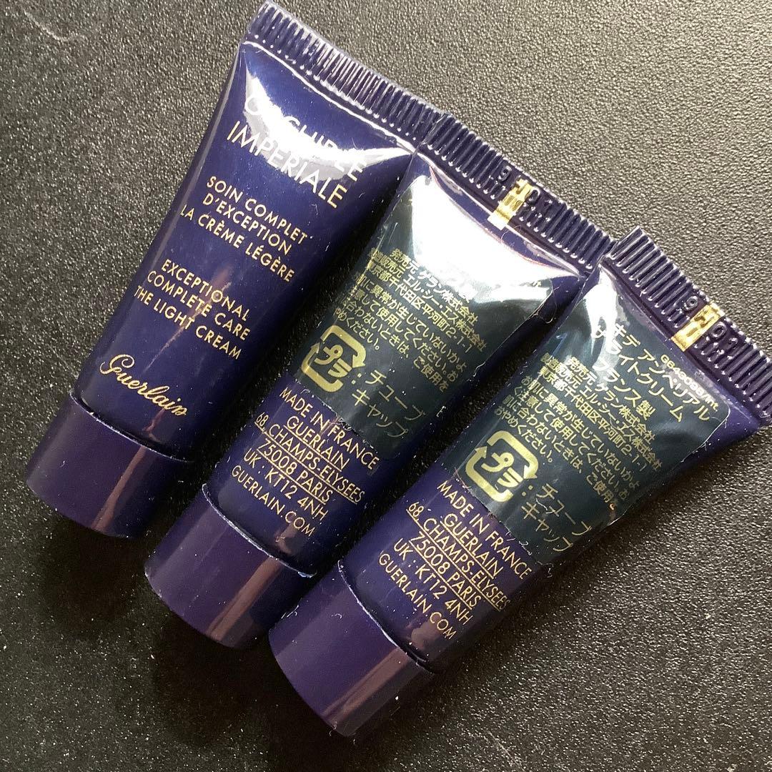 新品。ゲランオーキデアンペリアライトクリーム　3本15ml