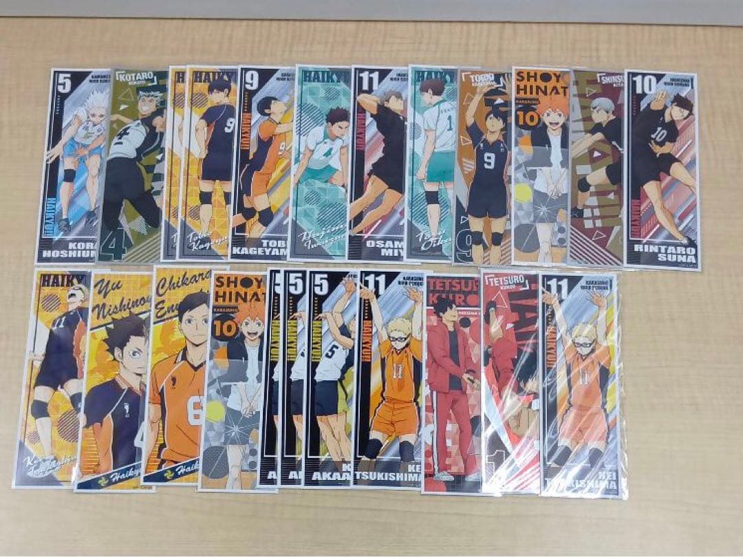 ❶ハイキュー‼︎ 色紙 紙類 缶バッジ もちマスコットなど 大量 まとめ売り