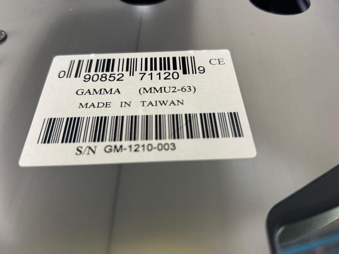 【美品・米国購入】GAMMA 5003 ストリングマシン 6点支持 ガット張り機