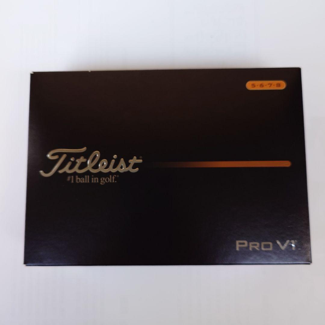 2025 タイトリストPROV1 シングルナンバー（4箱）