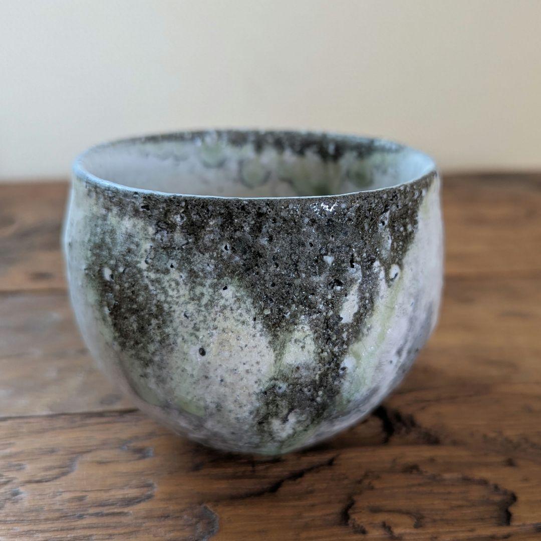 辻村唯【師：辻村史朗】自然釉ワインカップ