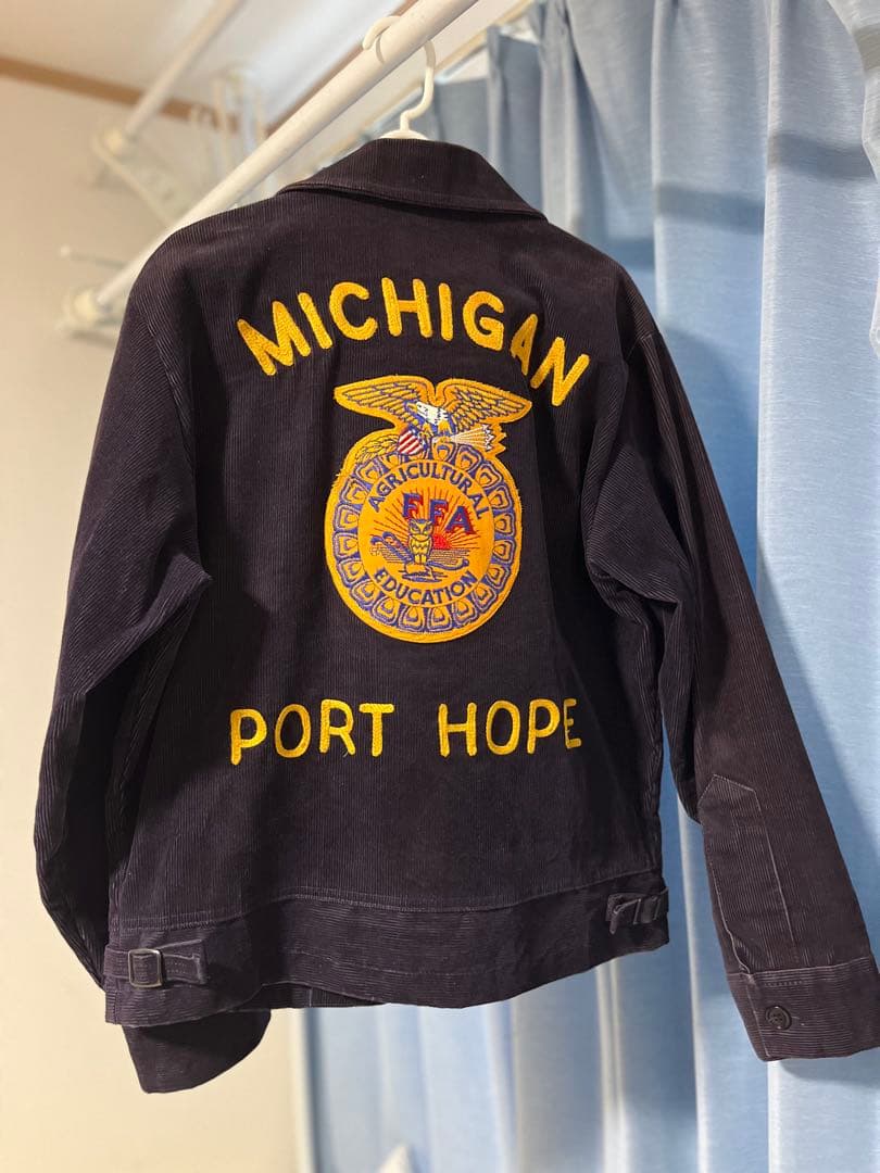FFAジャケット ファーマーズ バッチ付き 80s サイズ38