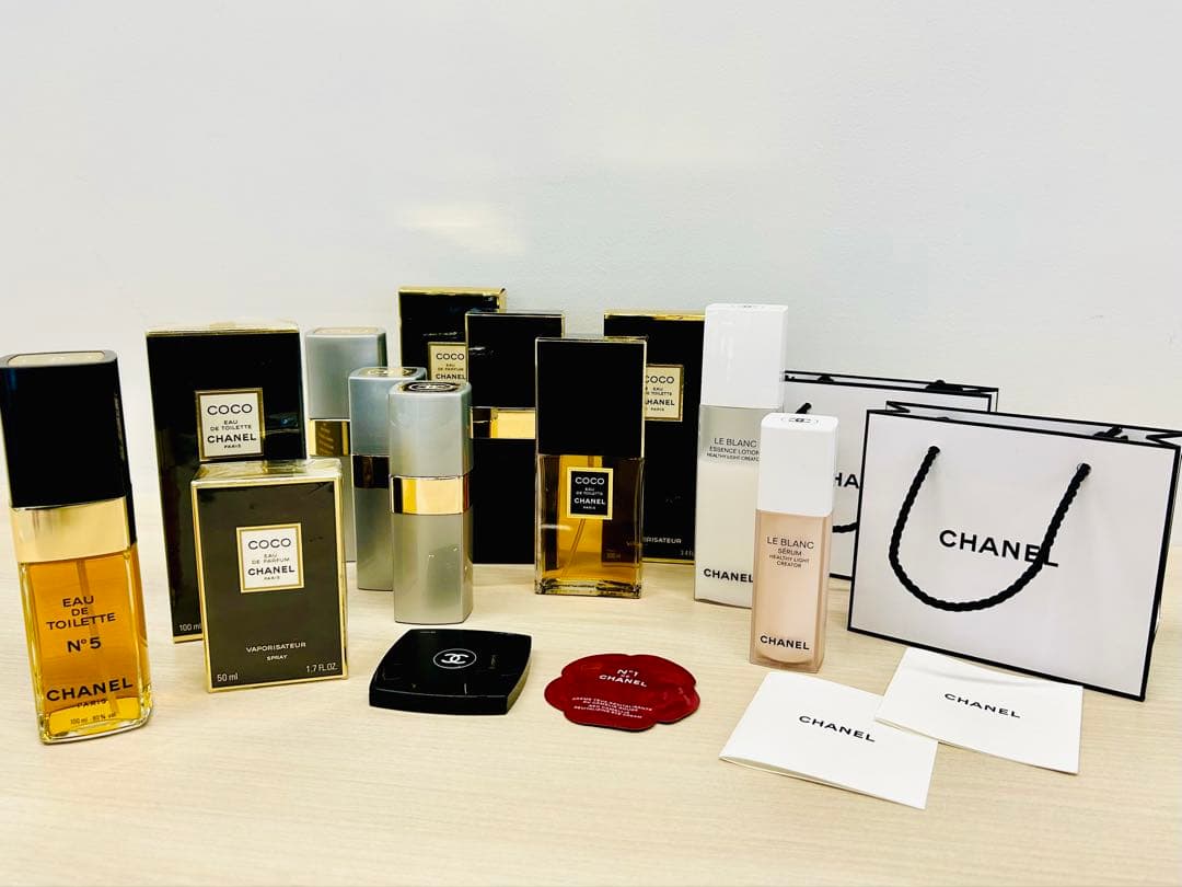 CHANEL N°5 & COCO CHANEL 香水セット　LE BLANC