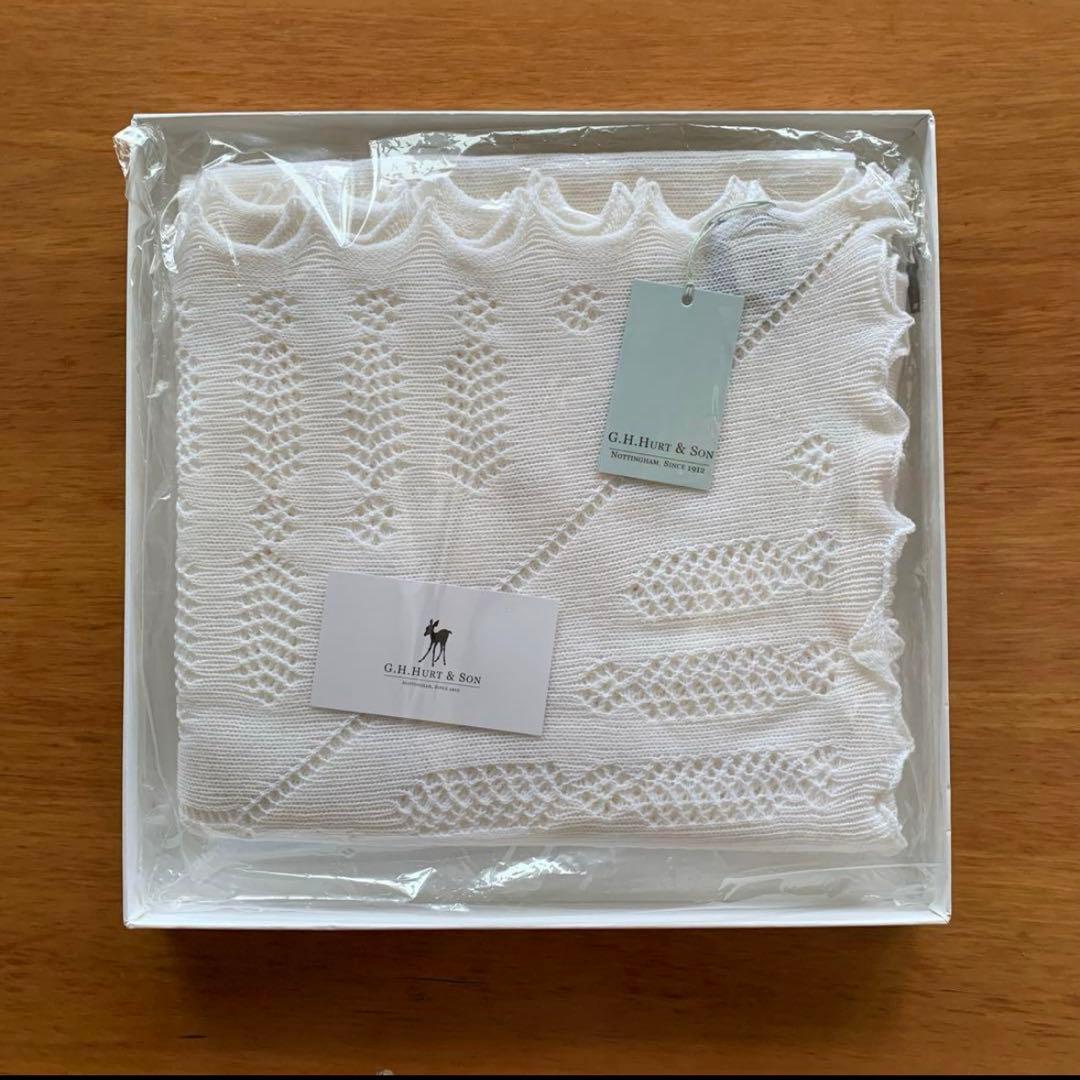 ジーエイチ ハート アンド サン　ノッティンガム レースショール/ おくるみ