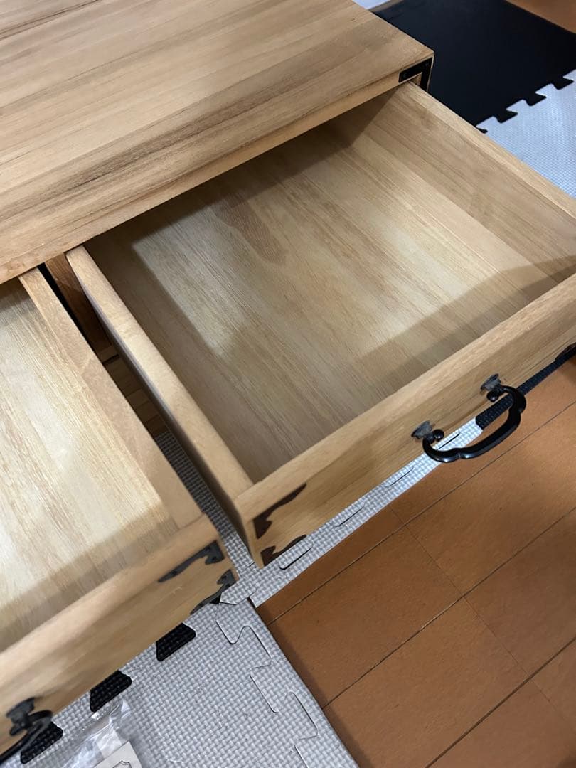 桐たんす　箪笥　2段　和服　着物　押入れ収納