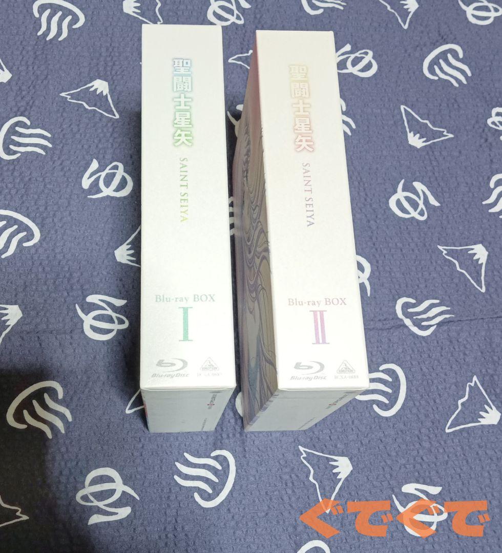 聖闘士星矢 Blu-ray BOX I&Ⅱ セット販売