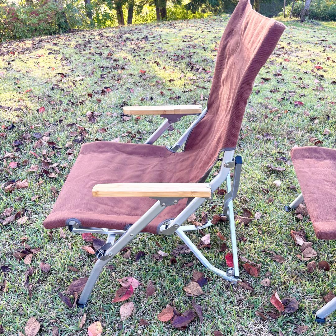 【美品】 peak スノーピーク ローチェア30 ブラウン