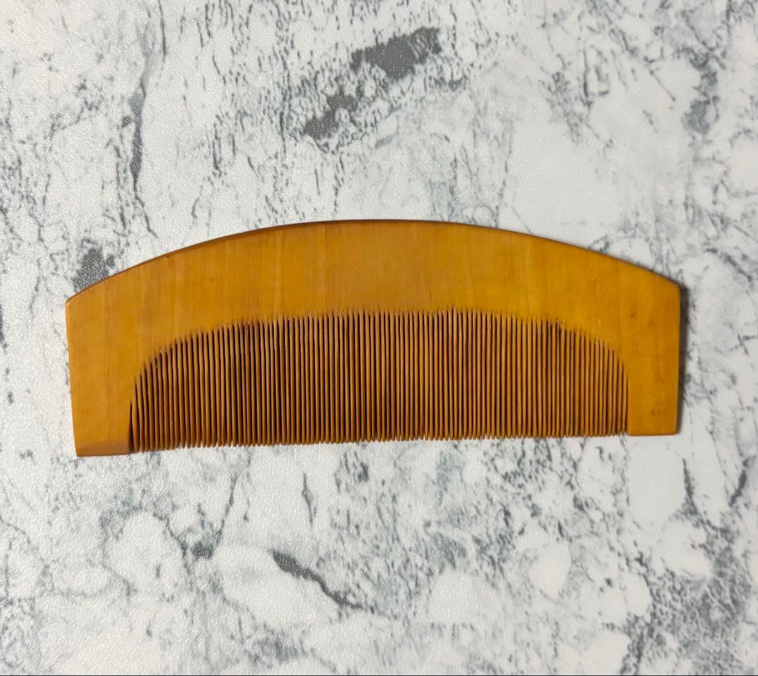 廣島 つげ櫛 夢の櫛