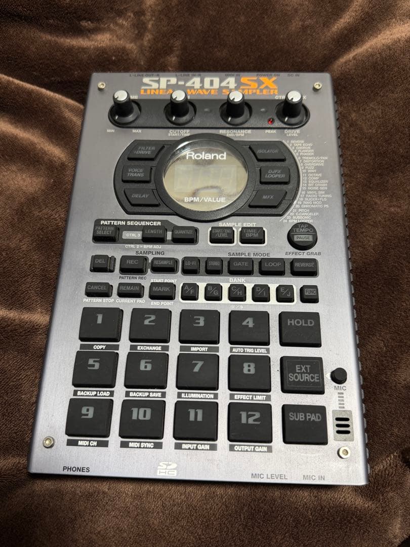 SP-404SX fatpatカスタム