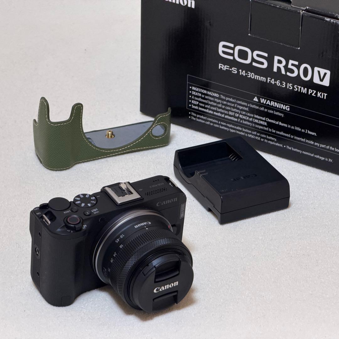 【新同】EOS R50V・RF-S18-45mm F4.5-6.3 IS STM