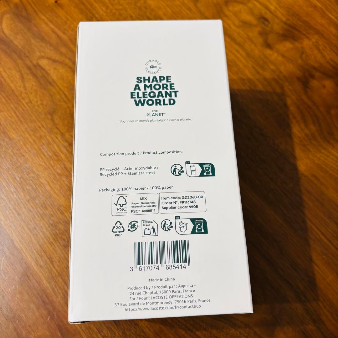 ラコステ ノベルティ非売品 リュック タンブラー 折り畳み傘 アンブレラ 新品