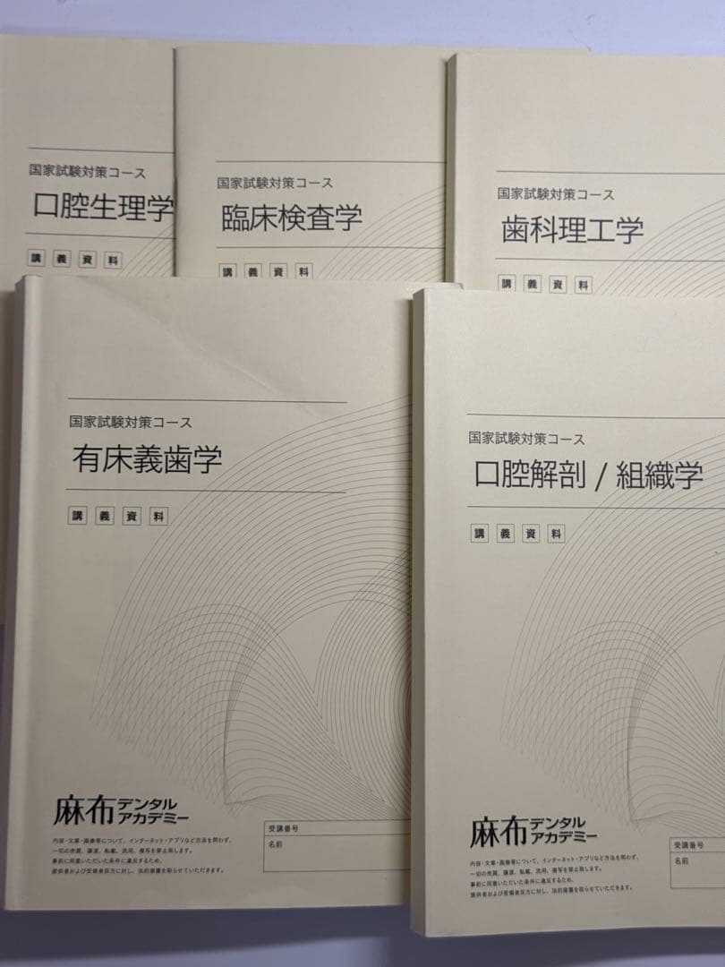 麻布デンタルアカデミー本科コース　歯科医師国家試験
