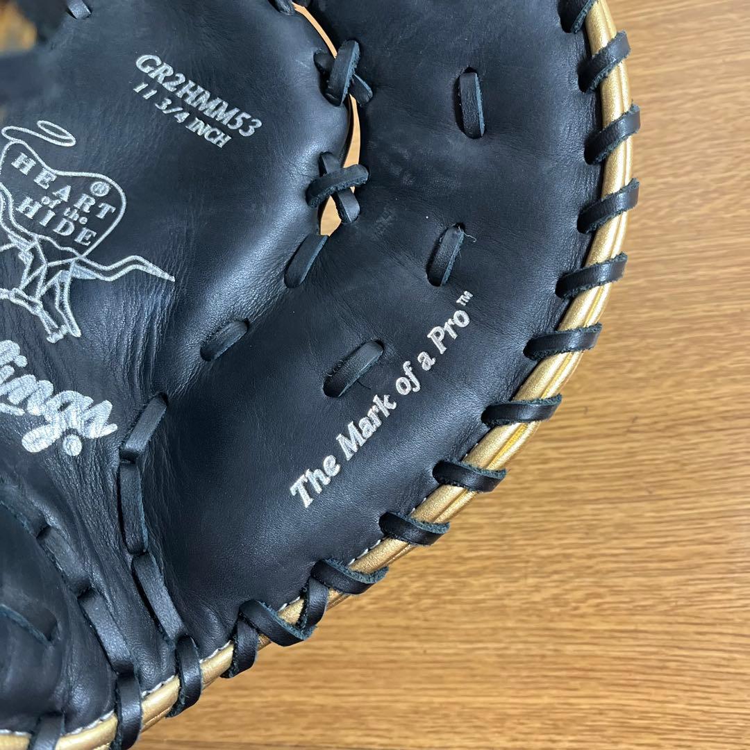 ローリングス HOH GR2HMM53 一般軟式 ファーストミット 極美品
