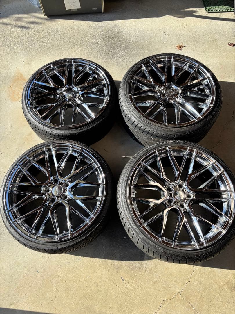 y*様 Sporza 20インチ　8.5J 10j ホイール　114.3