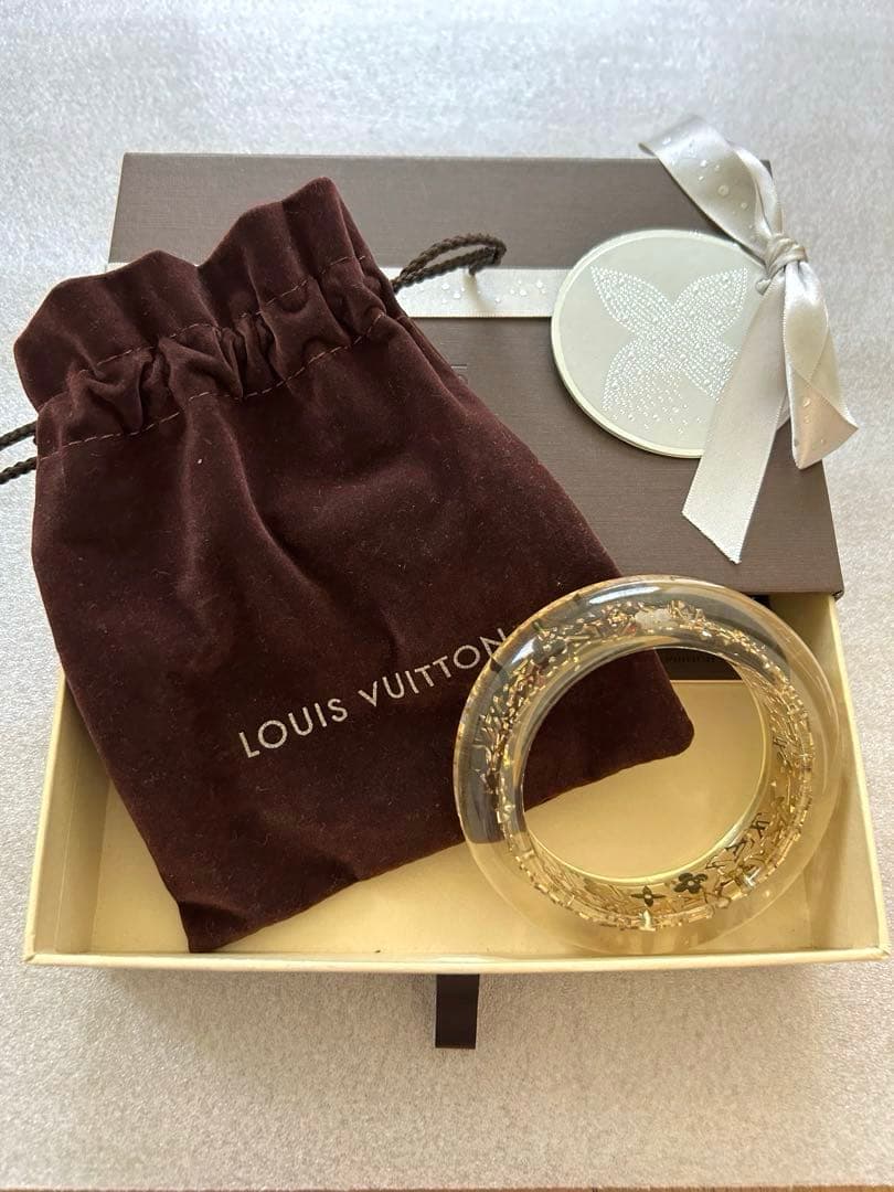 ルイヴィトン LOUIS VUITTON バングルブラスレアンクルージョンGM