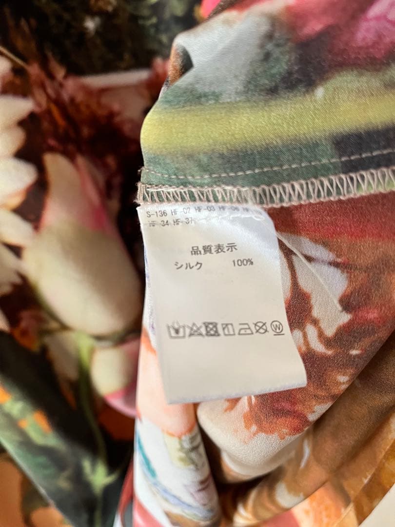 ※売約済み　ANNTIAN シルク100%ワンピース