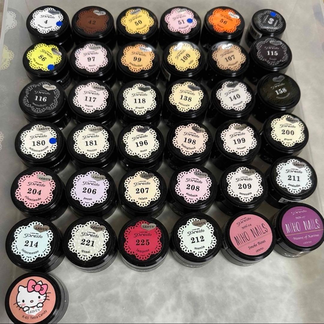 prestogel まとめ売り37色