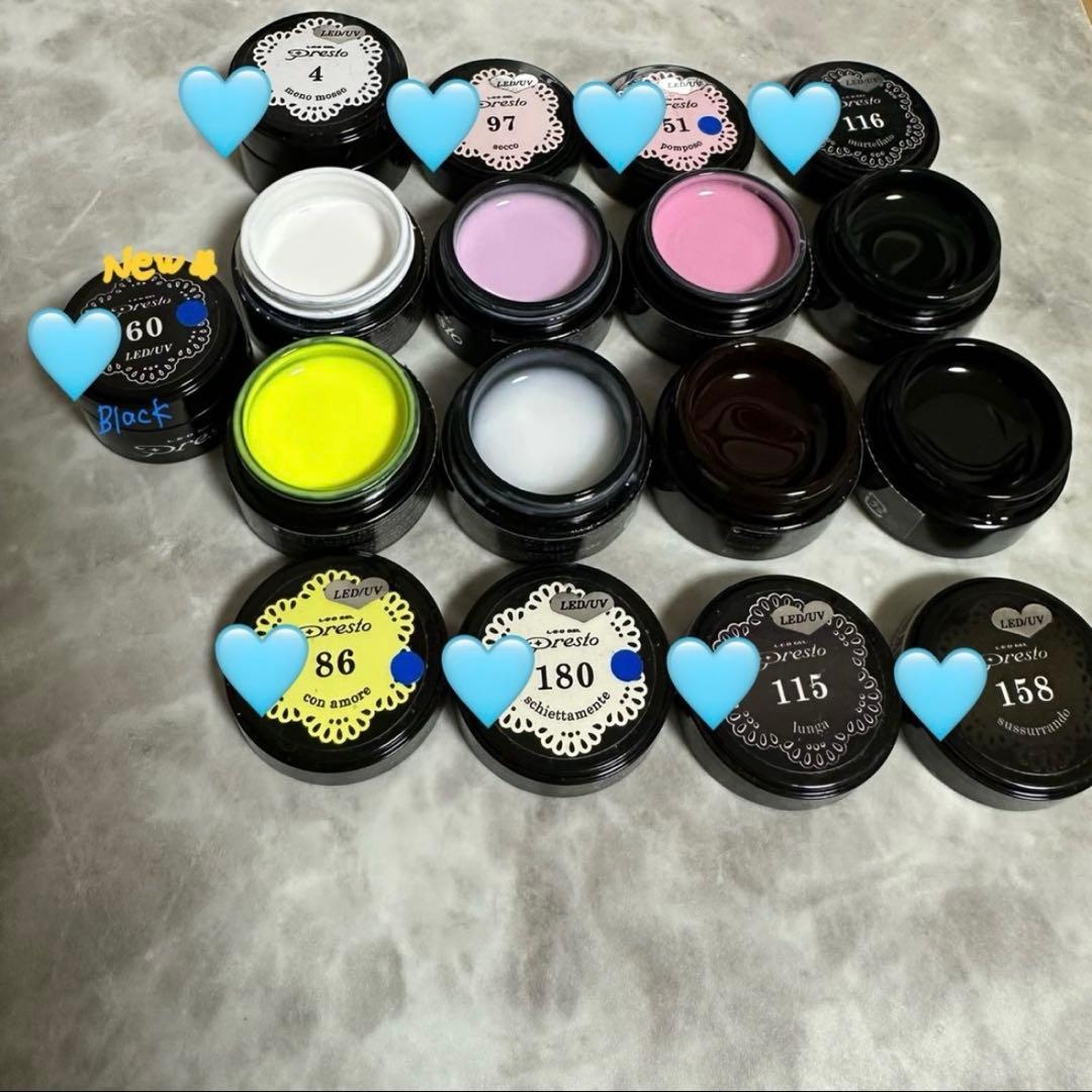 prestogel まとめ売り37色